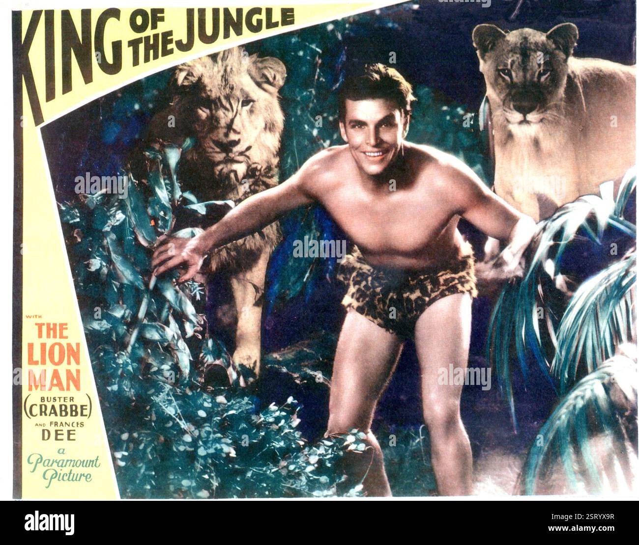 KÖNIG DES DSCHUNGELS BUSTER CRABBE KÖNIG DES DSCHUNGELS Datum: 1933 Stockfoto