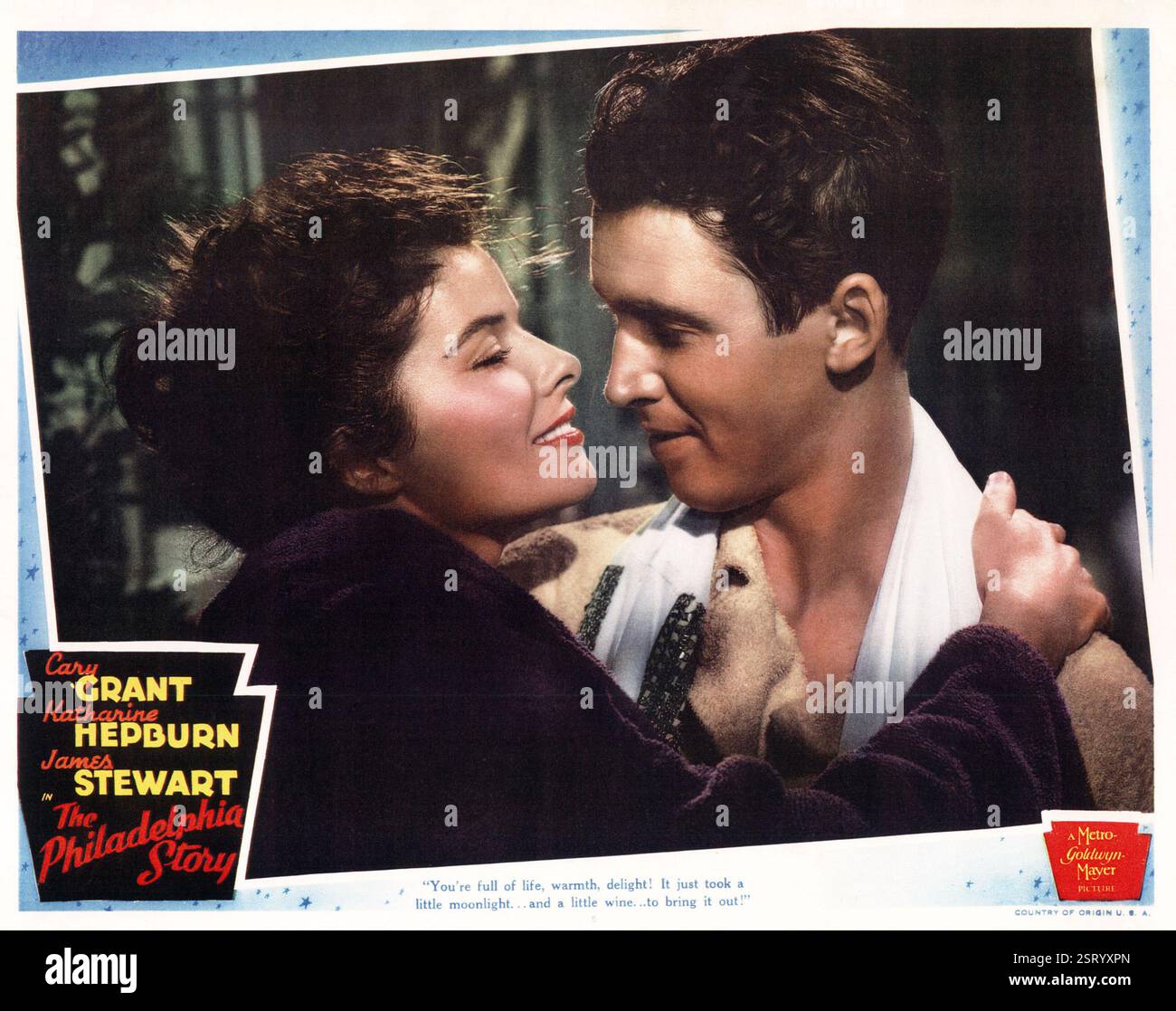 DIE GESCHICHTE VON PHILADELPHIA Datum: 1940 Stockfoto