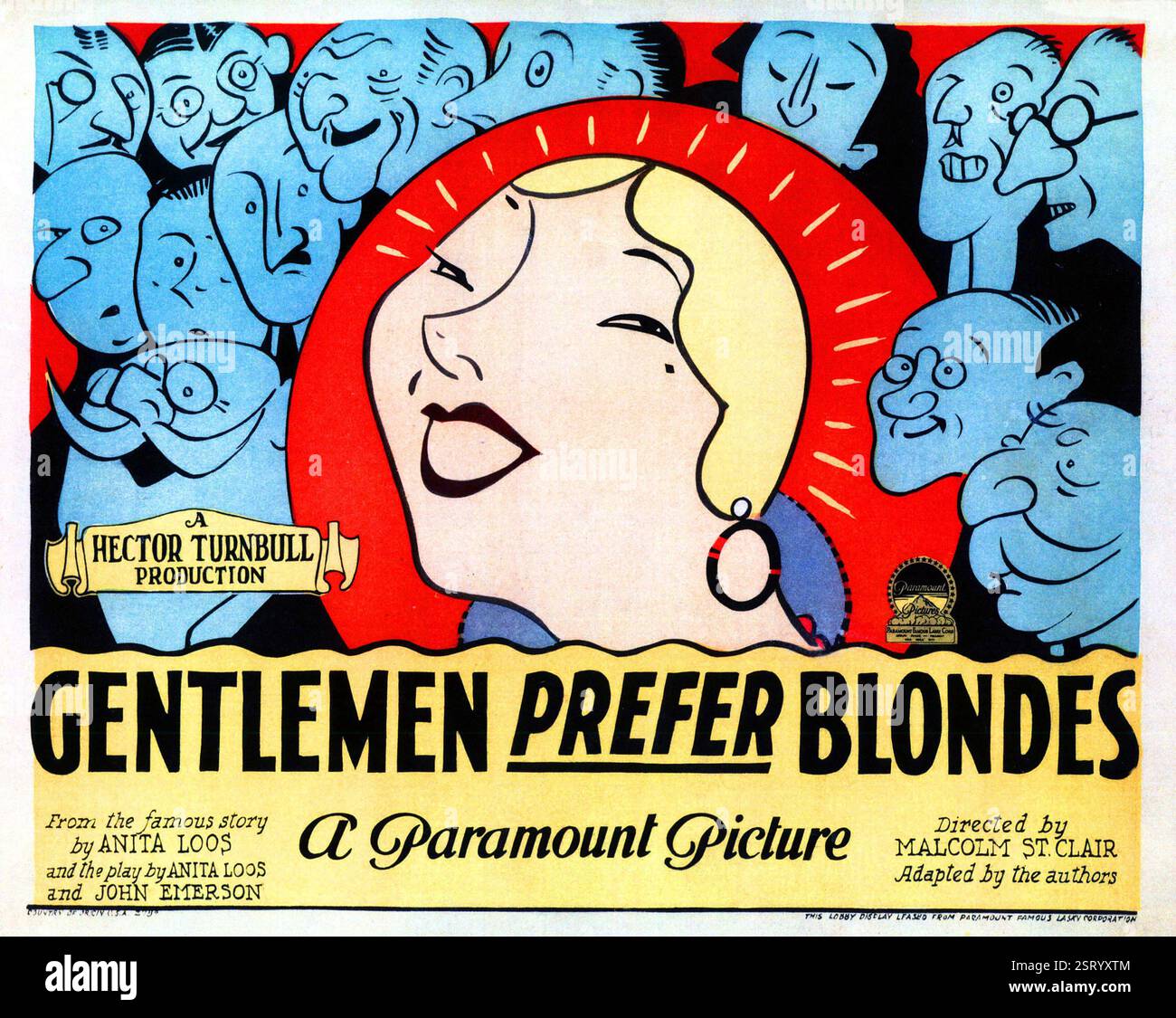 MEINE HERREN BEVORZUGEN BLONDINEN Datum: 1928 Stockfoto
