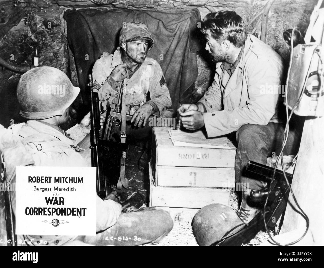 THE STORY OF G.I. JOE [US 1945] ALIAS ERNIE PYLE'S STORY OF G.I. JOE ALIAS KRIEGSKORRESPONDENT ROBERT MITCHUM THE STORY OF G.I. JOE Datum: 1945 Stockfoto