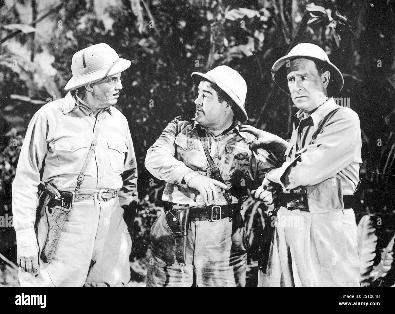 AFRICA SCREAMS EXPLORER FRANK BUCK, LOU COSTELLO, BUD ABBOTT AFRICA SCREAMS Datum: 1949 Stockfoto