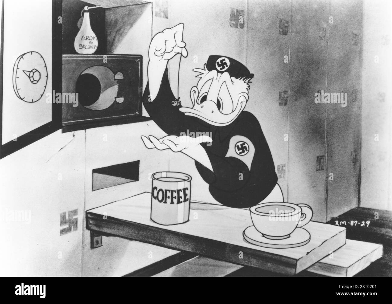 DER FÜHRER'S FACE [US 1942] DONALD DUCK Datum: 1942 Stockfoto