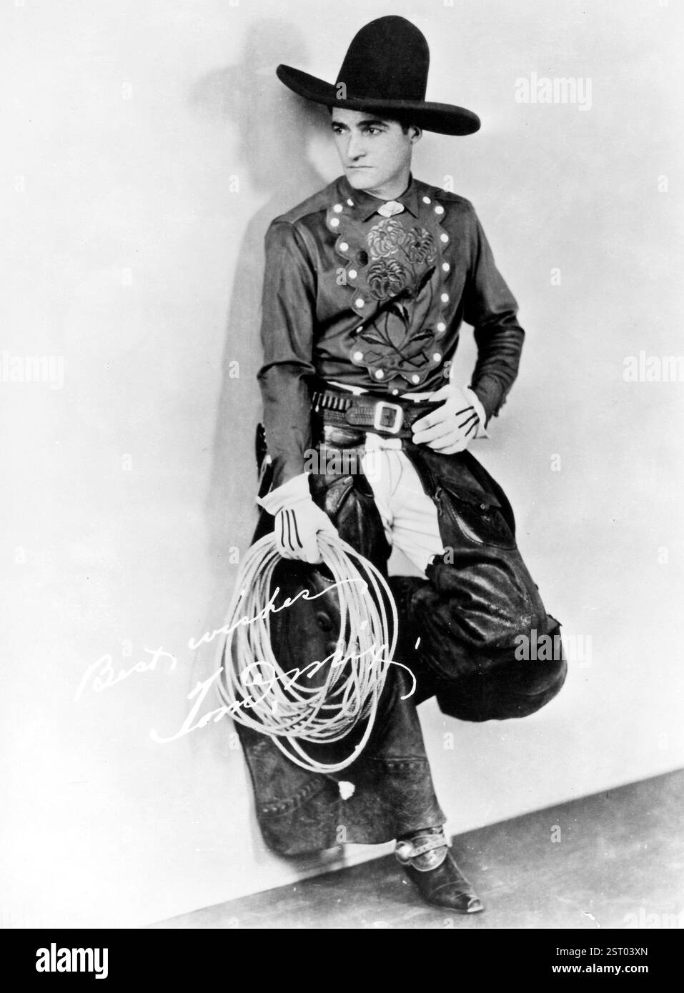 TOM MIX amerikanischer Schauspieler TOM MIX Datum: 1940 Stockfoto