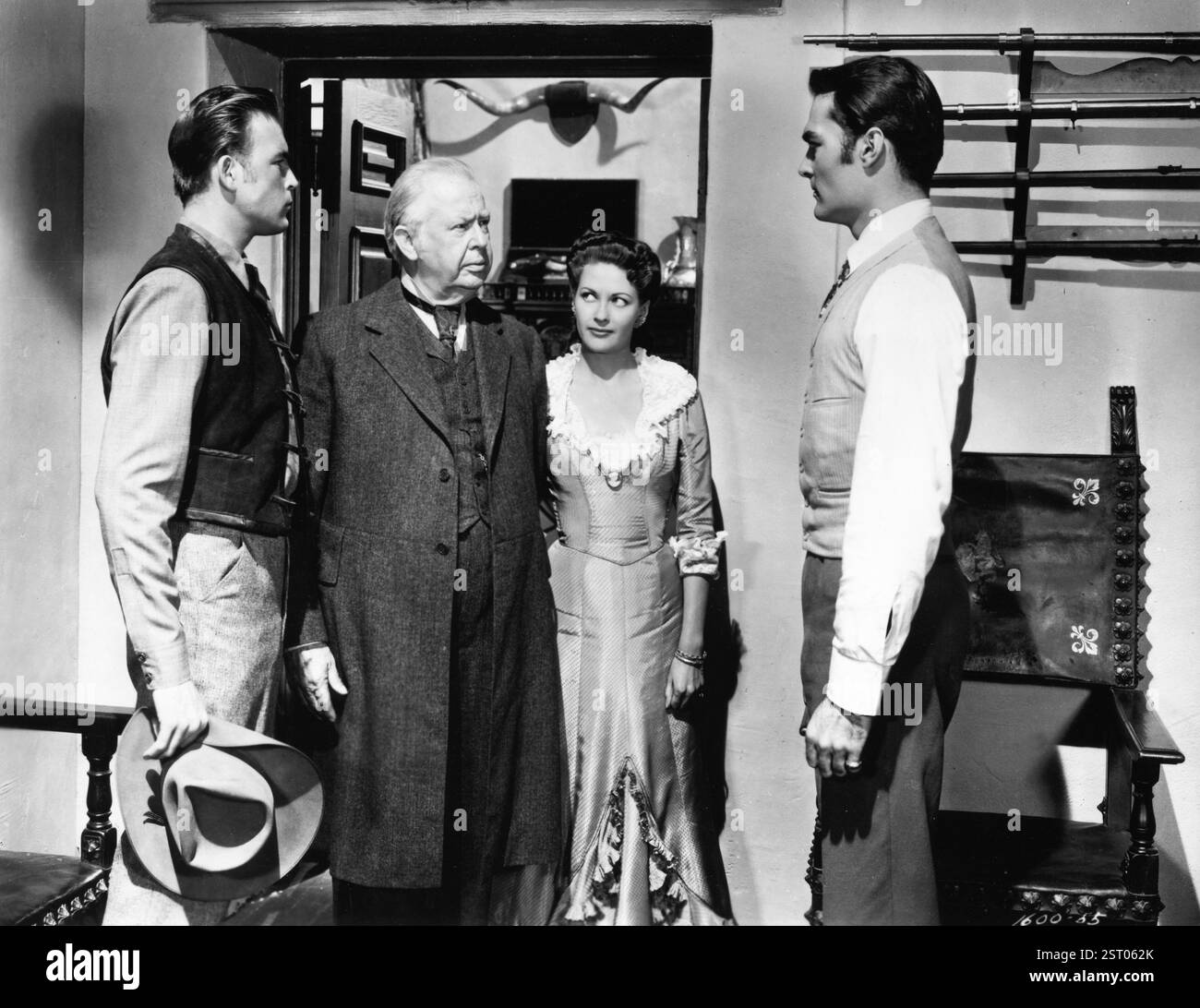 DAS MÄDCHEN, DAS DEN WEST SCOTT BRADY ENTFÜHRT HAT, CHARLES COBURN, YVONNE DE CARLO, JOHN RUSSELL Datum: 1949 Stockfoto