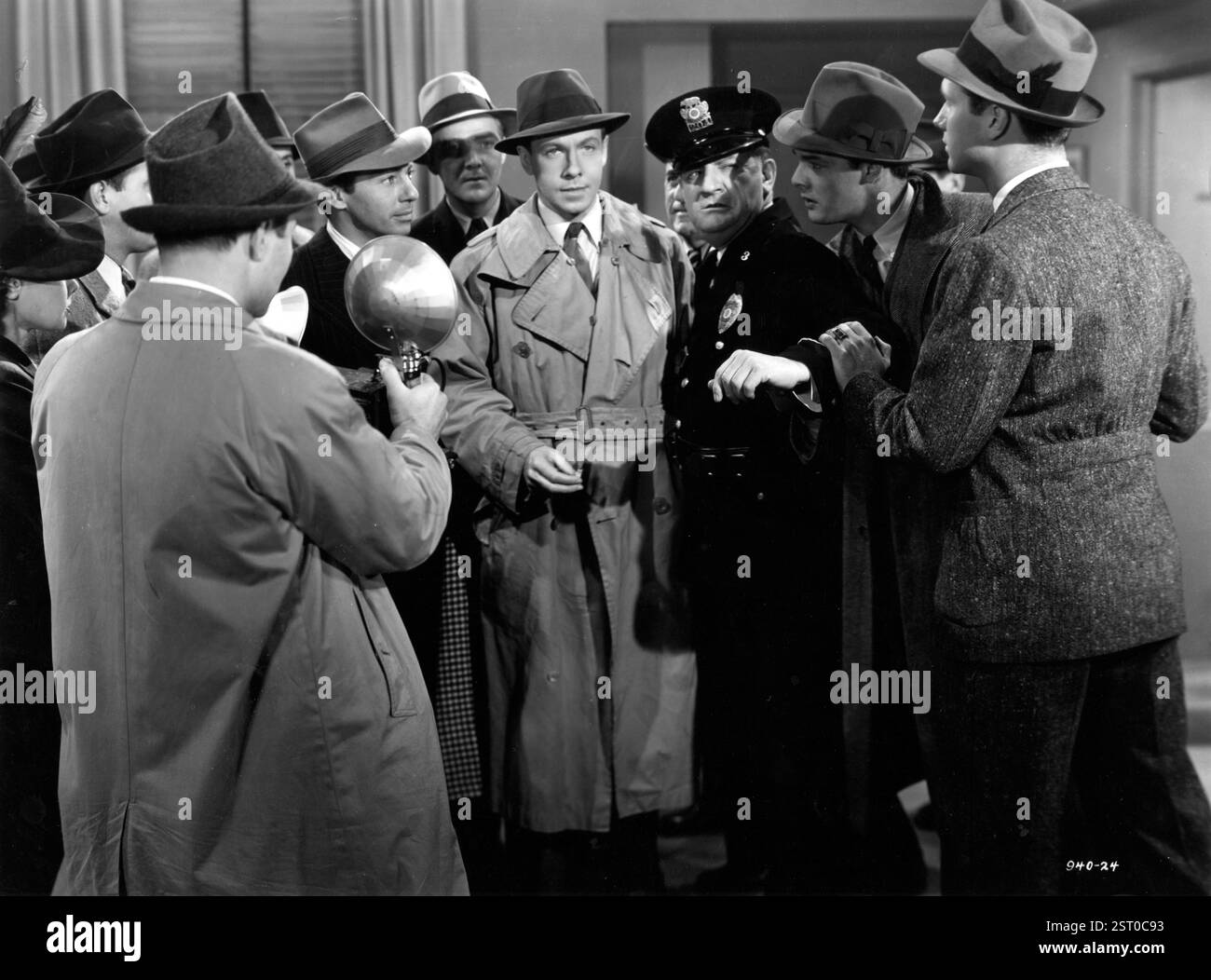 RISKANTES GESCHÄFT [US 1939] GEORGE MURPHY [CENTER] Datum: 1939 Stockfoto