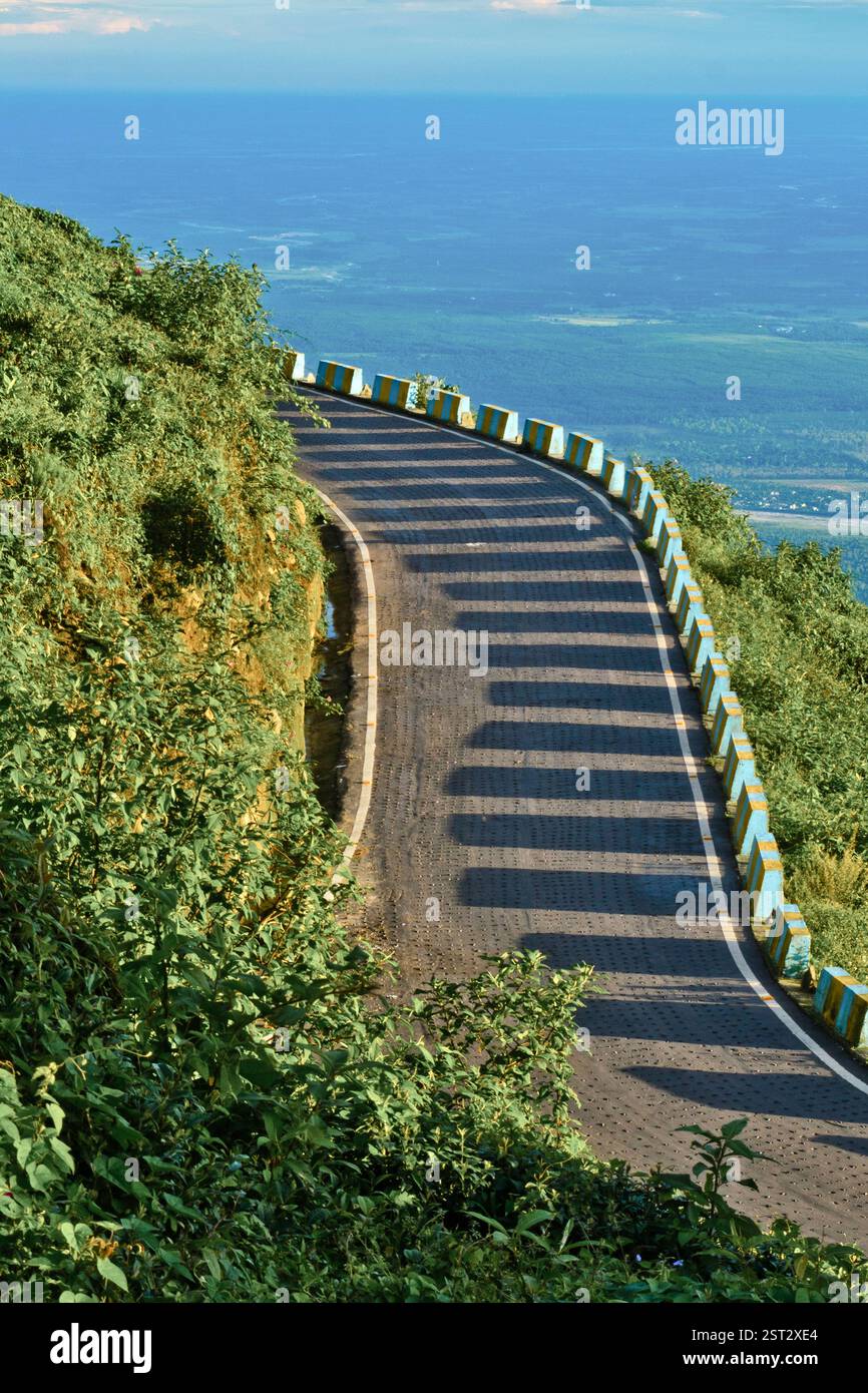 Die Show auf der Straße macht es zu einer visuellen Poesie. Stockfoto