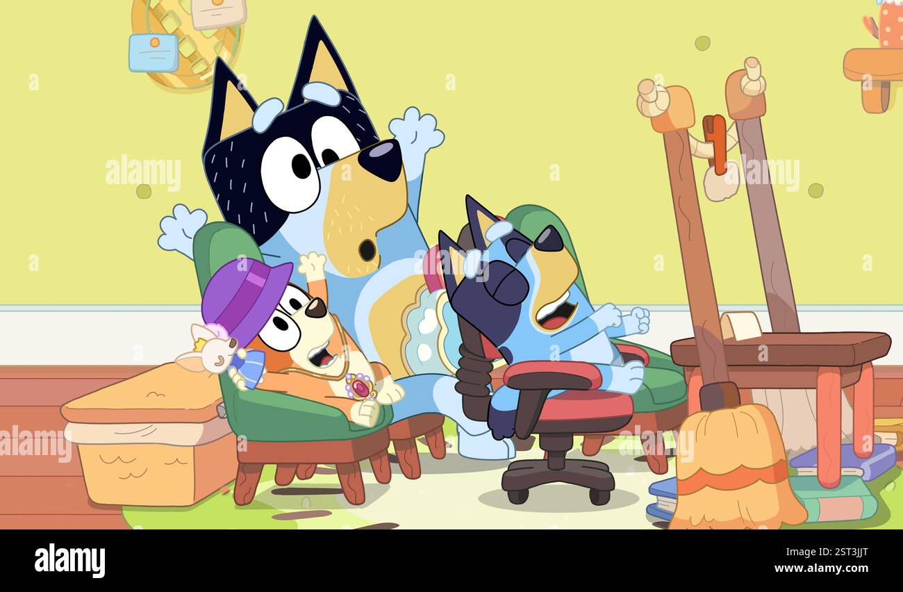 BLUEY (2018), Regie: RICHARD JEFFERY und JOE BRUMM. Quelle: Ludo Studio/Album Stockfoto