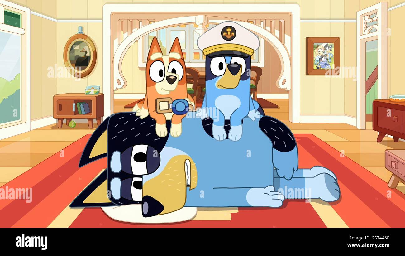 BLUEY (2018), Regie führte RICHARD JEFFERY und JOE BRUMM. Episode 3 x 22. Quelle: Ludo Studio / Album Stockfoto
