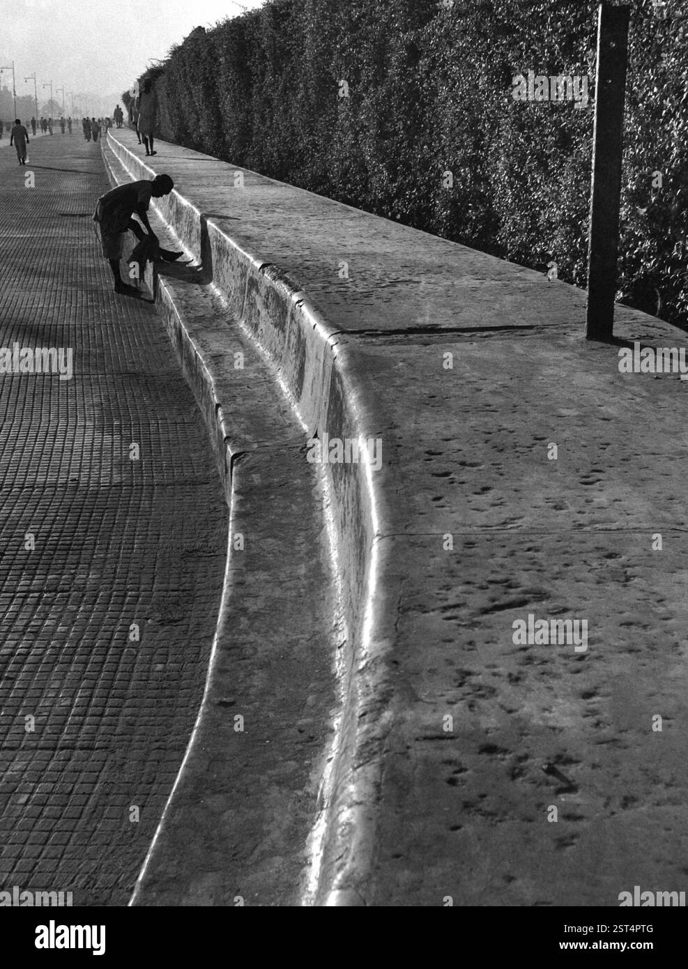 Marine Drive, Bombay, Mumbai, Maharashtra, Indien, Asien, 1957, Asien Stockfoto