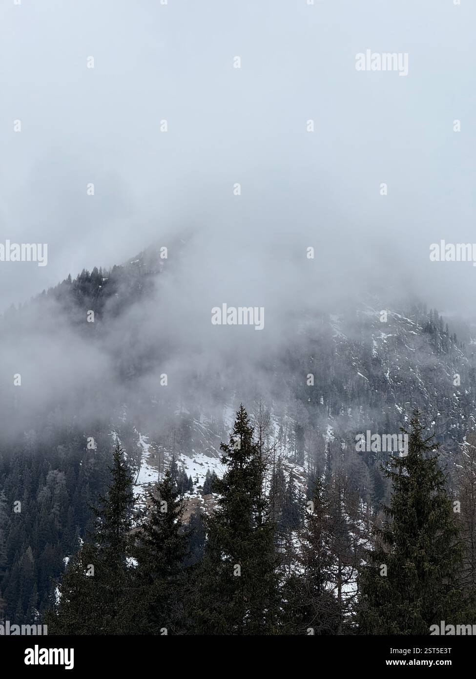 Wunderschöne Berge in Südtirol, Italien Stockfoto