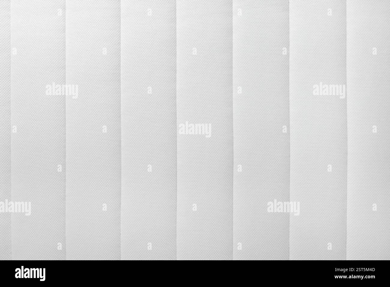 Weiße Matratzenstruktur, Draufsicht als Hintergrund Stockfoto
