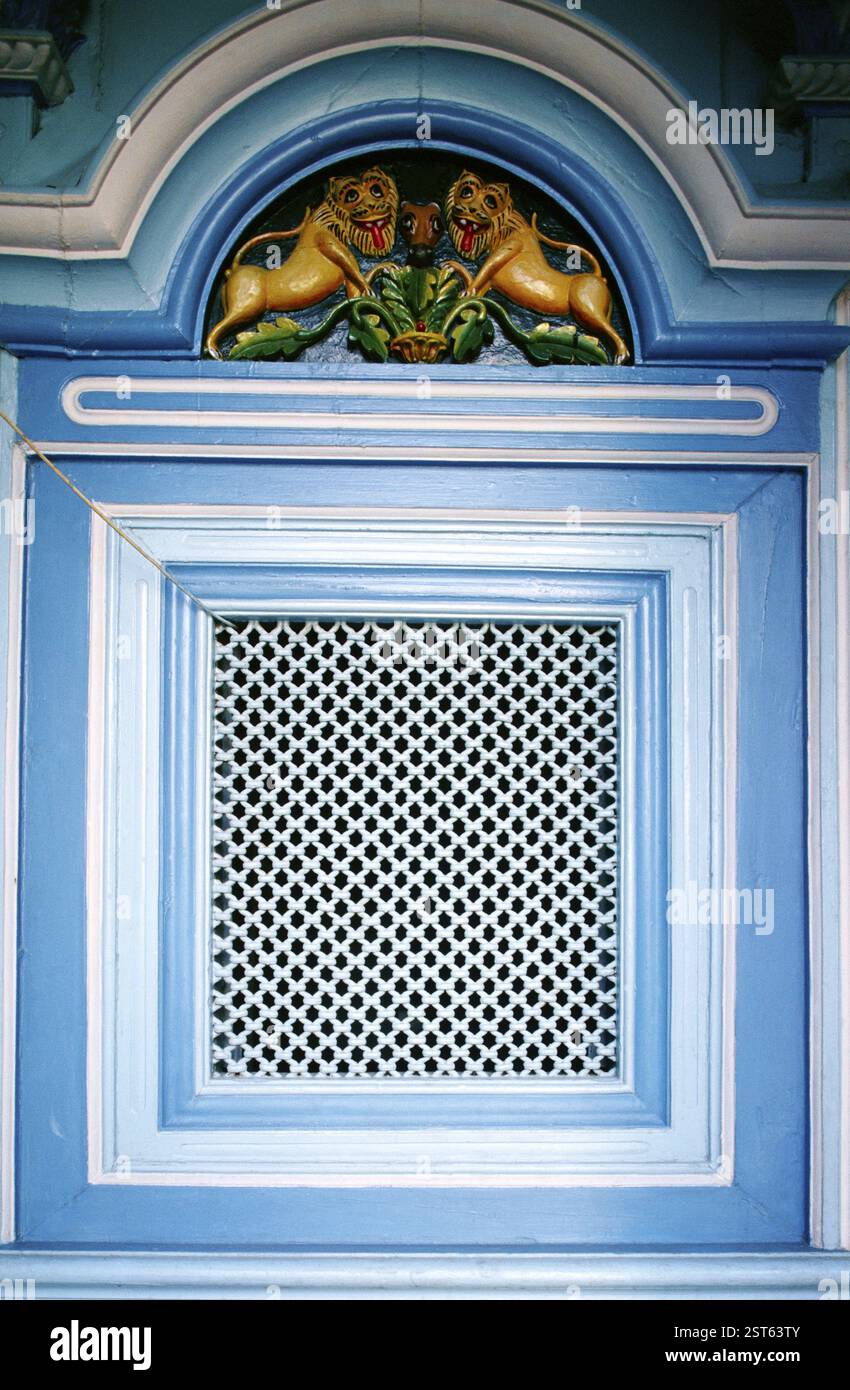 Altes Haus, Kheda, Gujarat, Indien, Asien Stockfoto