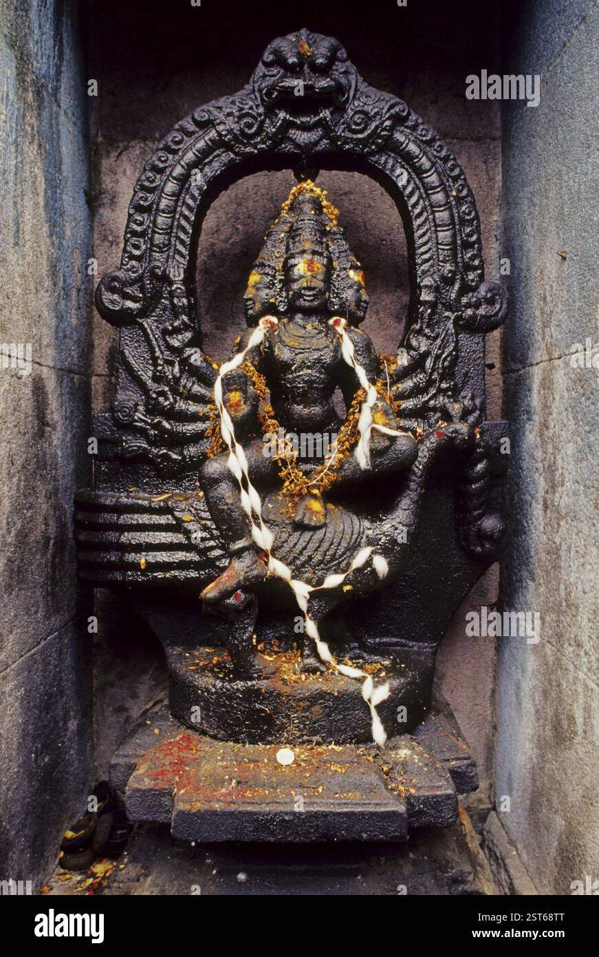 Ekambarnath Shiv Tempel, kanchi, tamilnadu, Indien, Asien Stockfoto