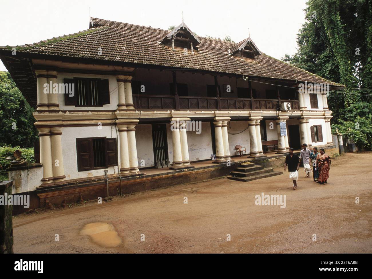 150 Jahre altes pambummeykkattu mana (Namoodiri House), kerala, indien Stockfoto