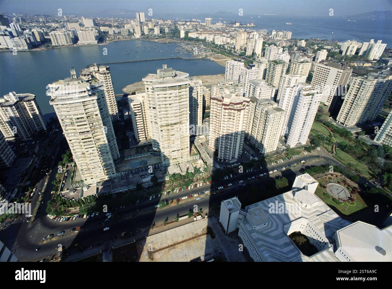Wohngebiet, Cuffe Parade, Bombay Mumbai, Maharashtra, Indien, Asien Stockfoto