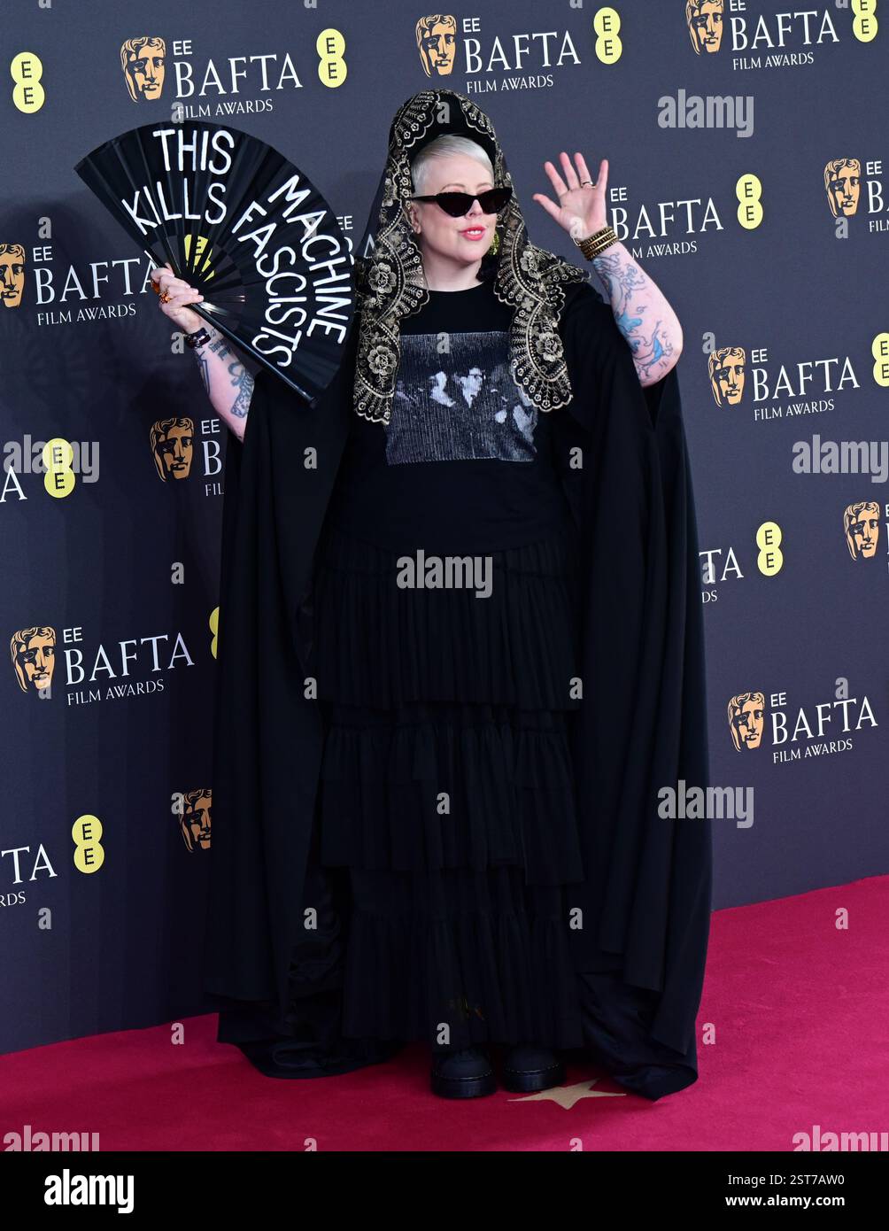 LONDON, GROSSBRITANNIEN. Februar 2025. Blessed Madonna bei den EE BAFTA Film Awards 2025 in der Royal Festival Hall, London, Großbritannien. (Foto von 李世惠/siehe Li/Picture Capital) Credit: Siehe Li/Picture Capital/Alamy Live News Stockfoto