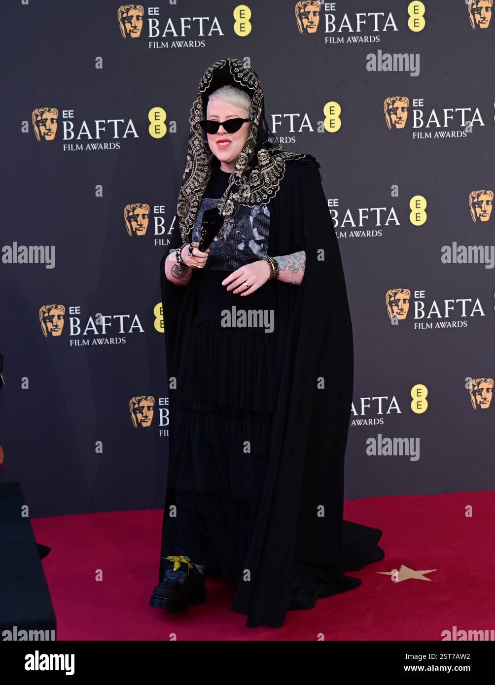 LONDON, GROSSBRITANNIEN. Februar 2025. Blessed Madonna bei den EE BAFTA Film Awards 2025 in der Royal Festival Hall, London, Großbritannien. (Foto von 李世惠/siehe Li/Picture Capital) Credit: Siehe Li/Picture Capital/Alamy Live News Stockfoto