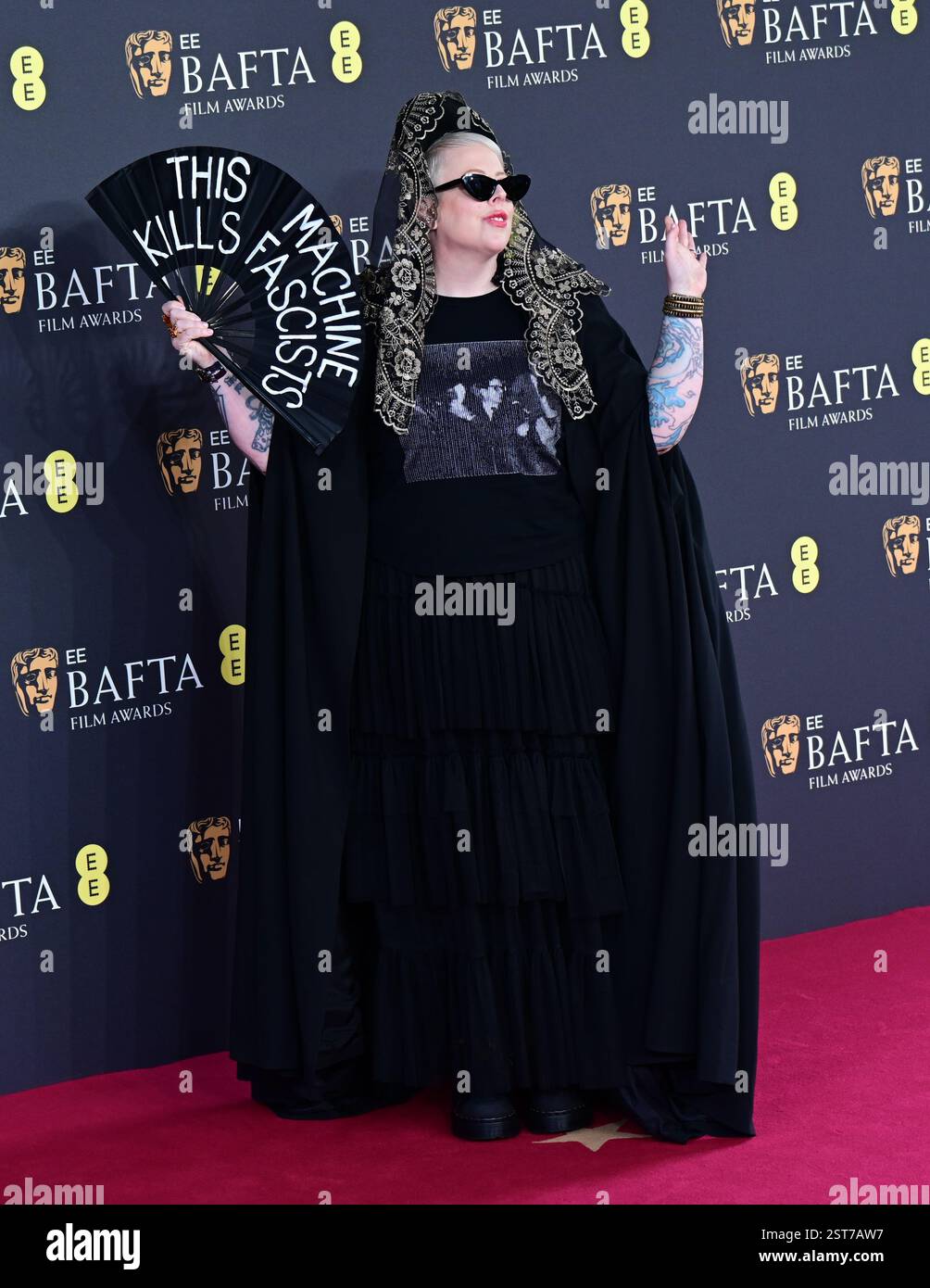 LONDON, GROSSBRITANNIEN. Februar 2025. Blessed Madonna bei den EE BAFTA Film Awards 2025 in der Royal Festival Hall, London, Großbritannien. (Foto von 李世惠/siehe Li/Picture Capital) Credit: Siehe Li/Picture Capital/Alamy Live News Stockfoto
