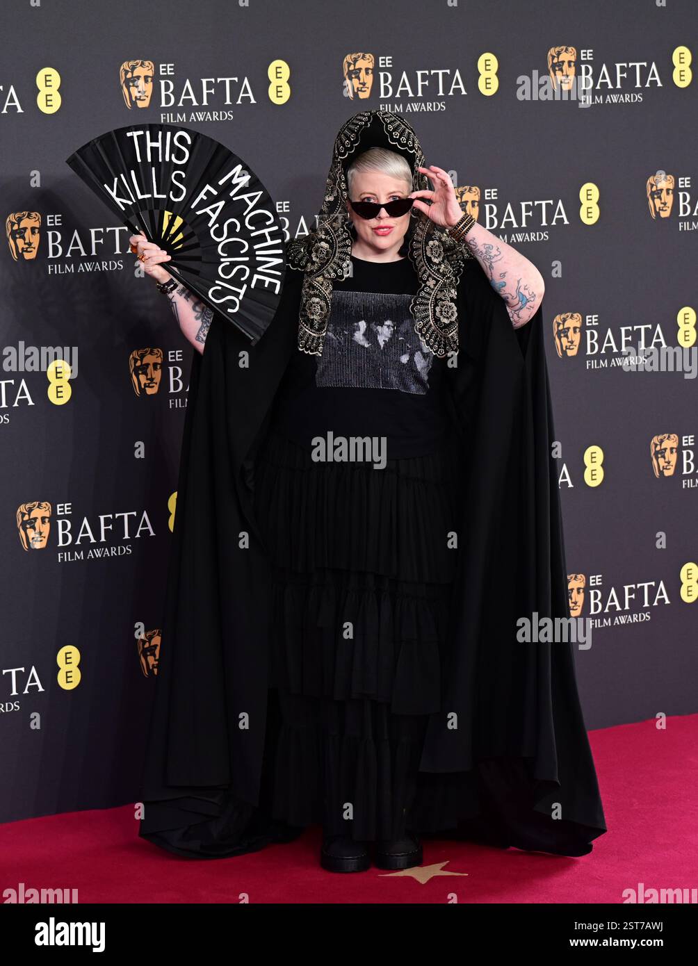 LONDON, GROSSBRITANNIEN. Februar 2025. Blessed Madonna bei den EE BAFTA Film Awards 2025 in der Royal Festival Hall, London, Großbritannien. (Foto von 李世惠/siehe Li/Picture Capital) Credit: Siehe Li/Picture Capital/Alamy Live News Stockfoto