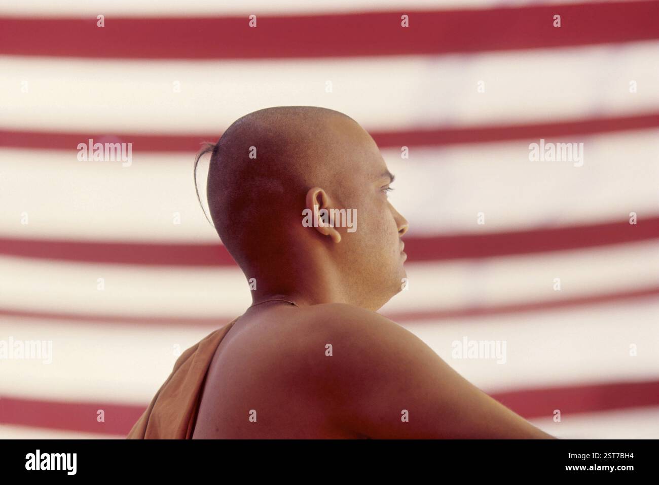 Kahlen Inder Stockfoto