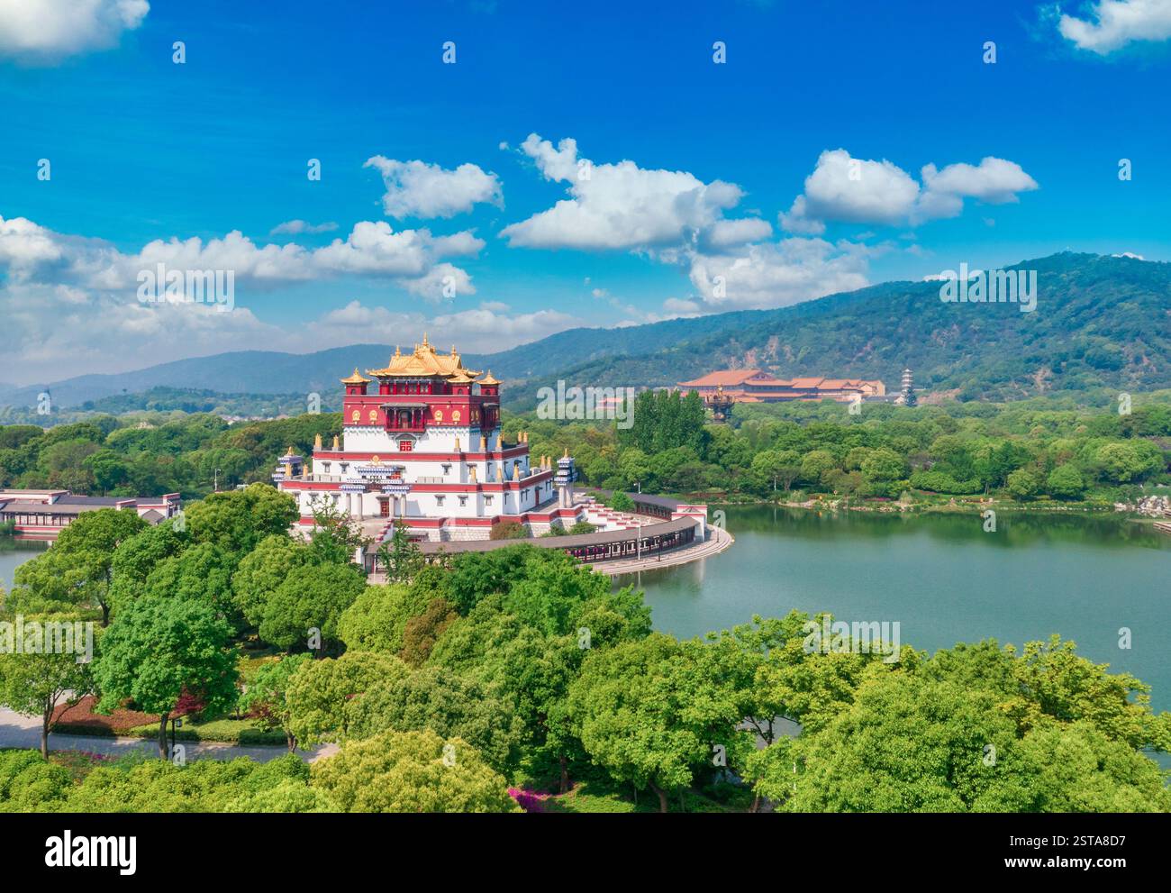 Wuxi Soul Mountain Scenic Spot, Provinz Jiangsu, China Stockfoto