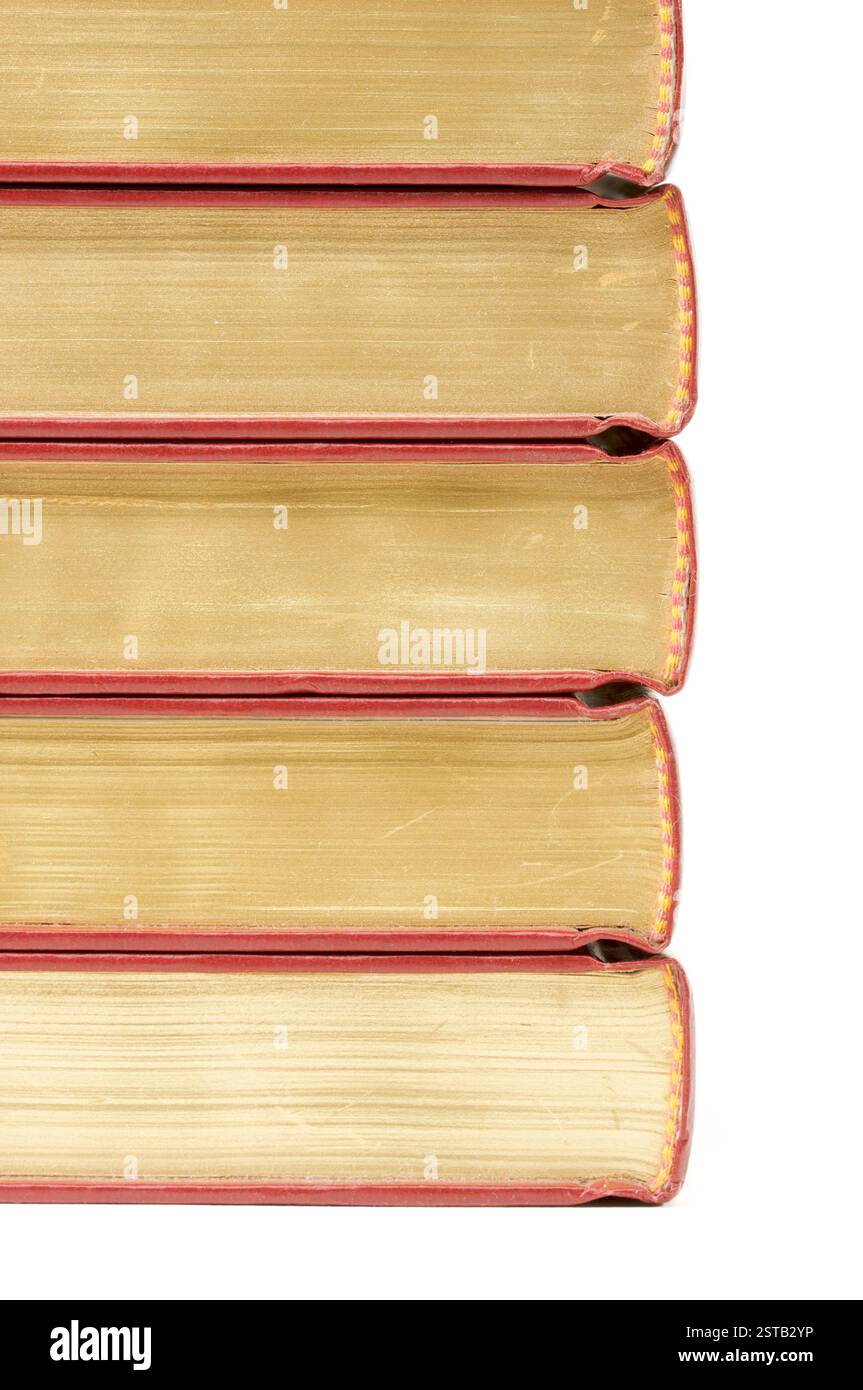 Stapel von Büchern Stockfoto