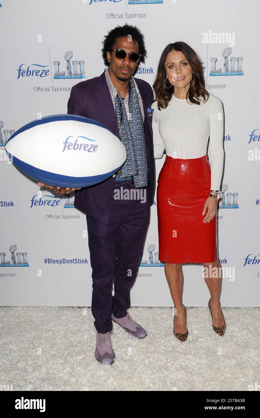 Febreze startet am 25. Januar 2018 eine neue Super Bowl Werbekampagne in New York City Stockfoto