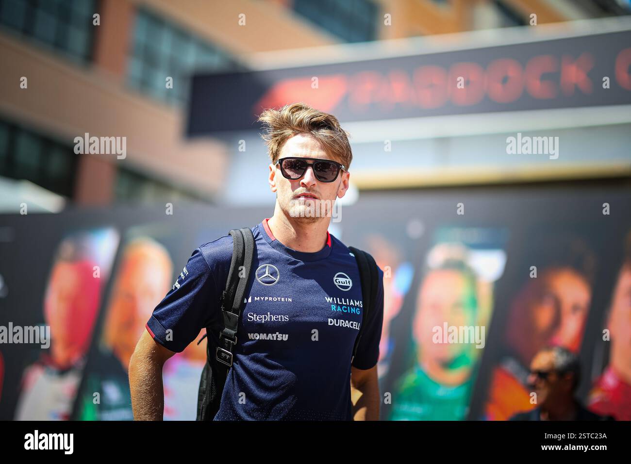 02 Logan Sargeant, (USA) Williams Mercedes während des GP von Monaco, 23-26. Mai 2024 Montecarlo, Formel-1-Weltmeisterschaft 2024. Stockfoto