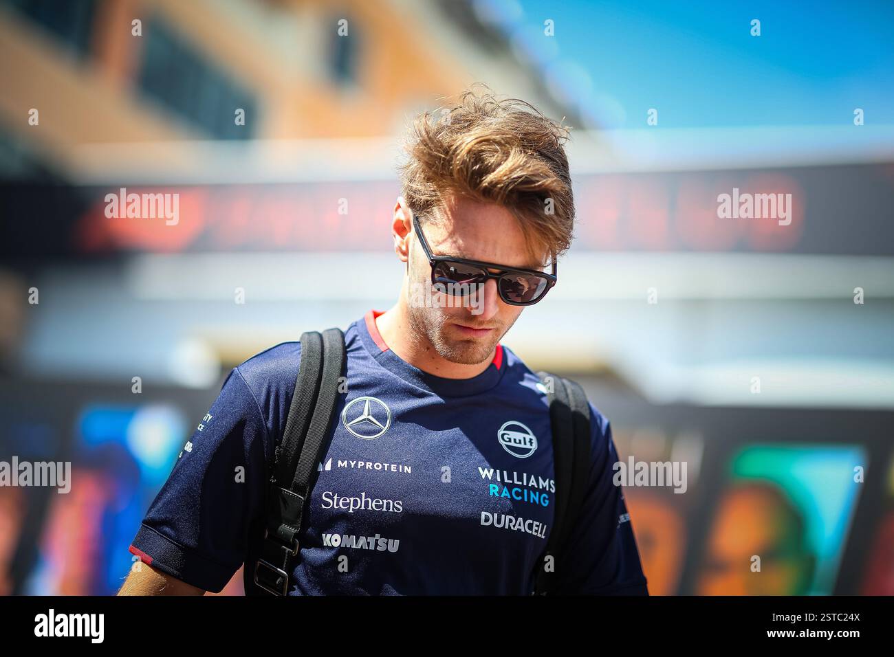 02 Logan Sargeant, (USA) Williams Mercedes während des GP von Monaco, 23-26. Mai 2024 Montecarlo, Formel-1-Weltmeisterschaft 2024. Stockfoto