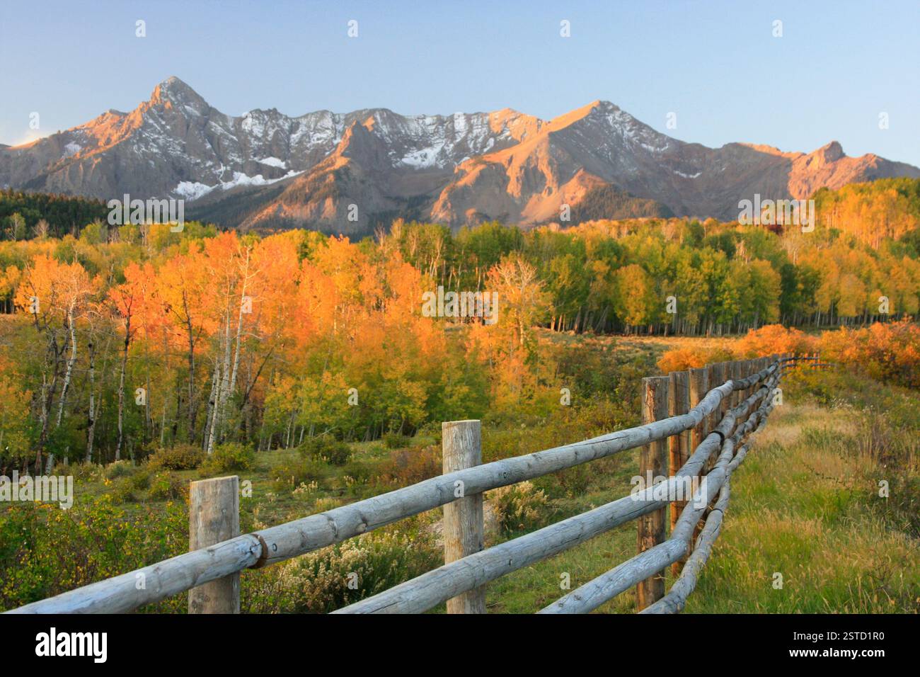 Dallas Divide, Sneffels Range Stockfoto