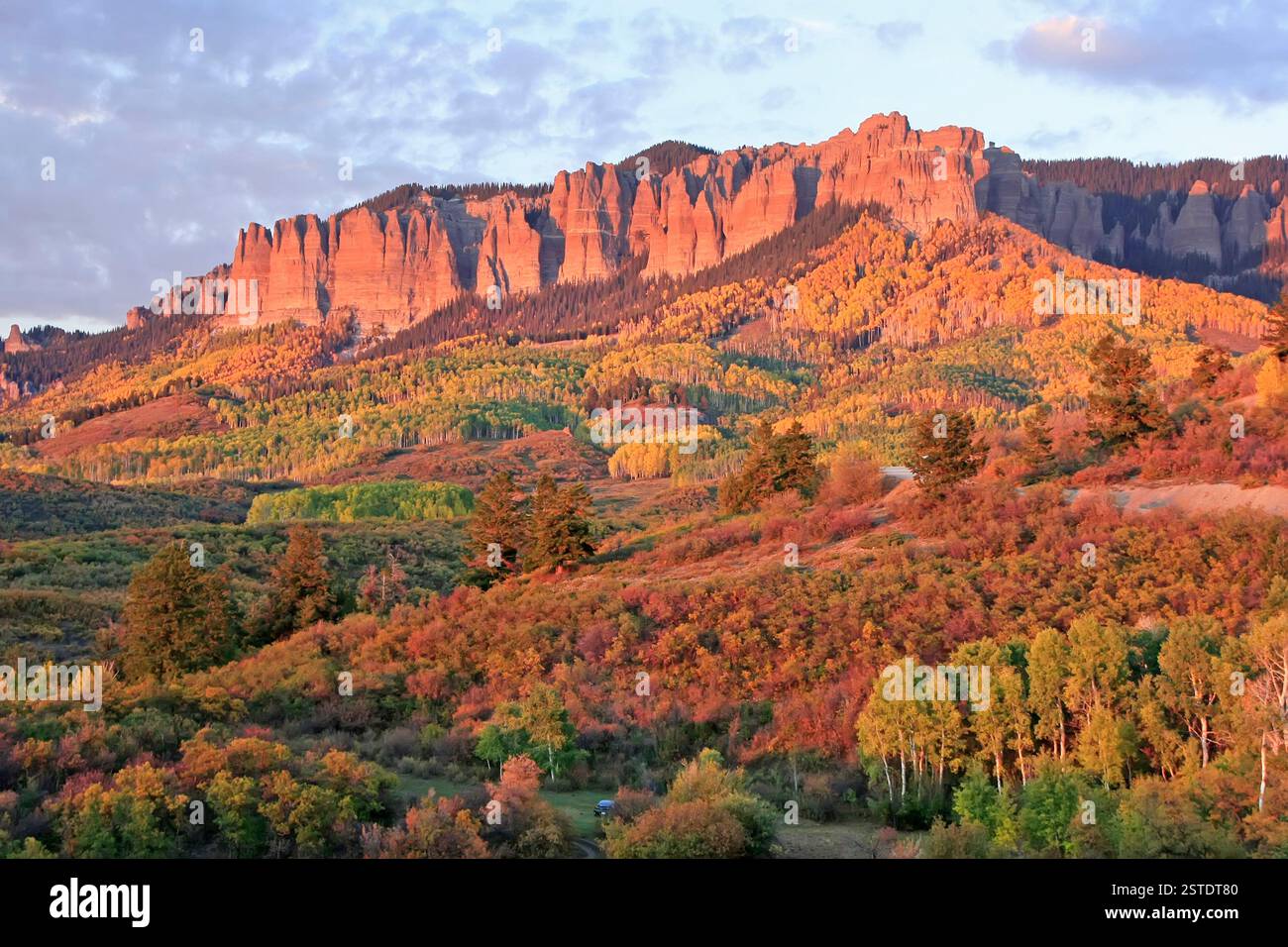 Cimarron Ridge, Uncompahgre National Forest, Gunni Stockfoto
