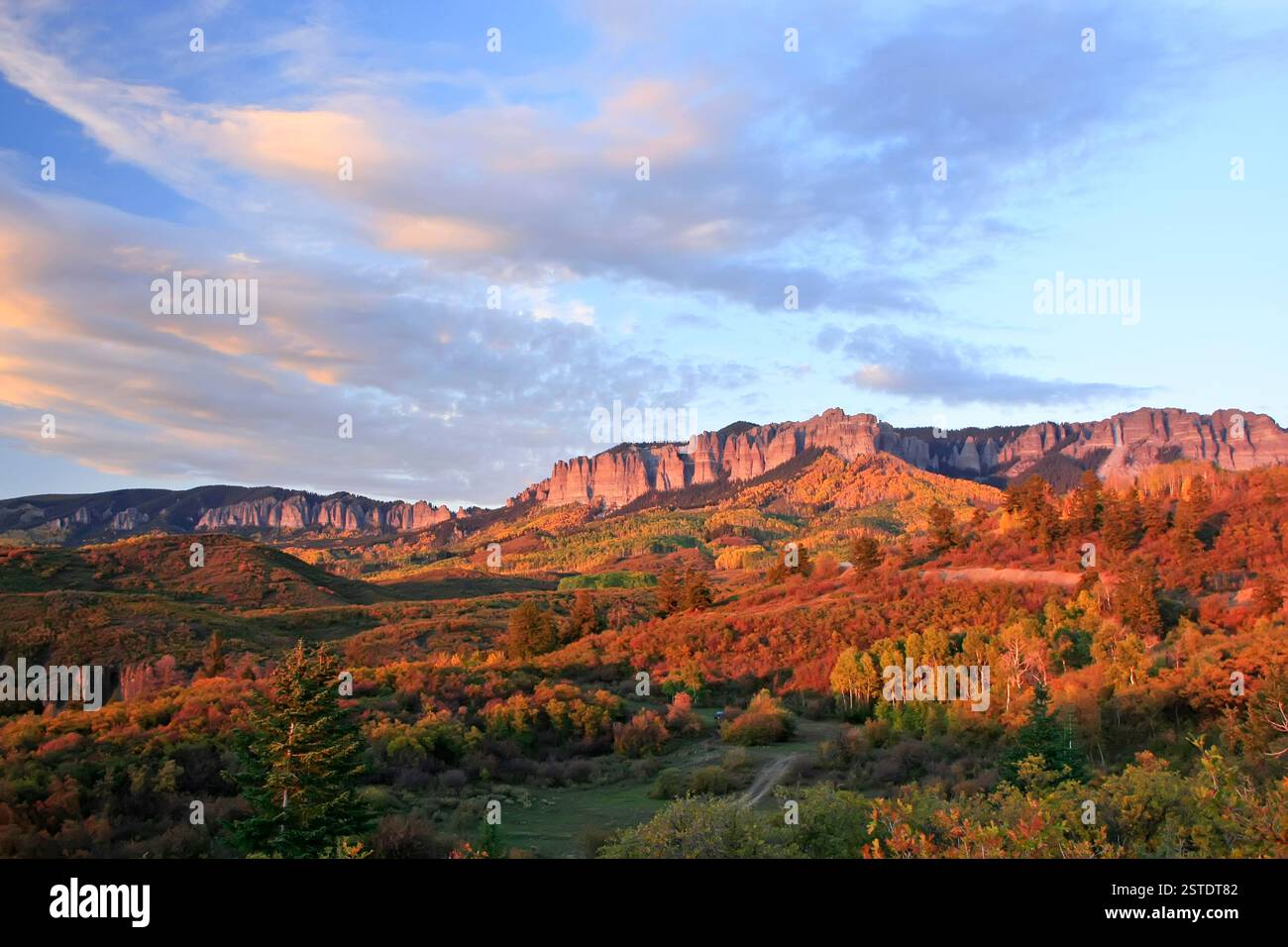 Cimarron Ridge, Uncompahgre National Forest, Gunni Stockfoto