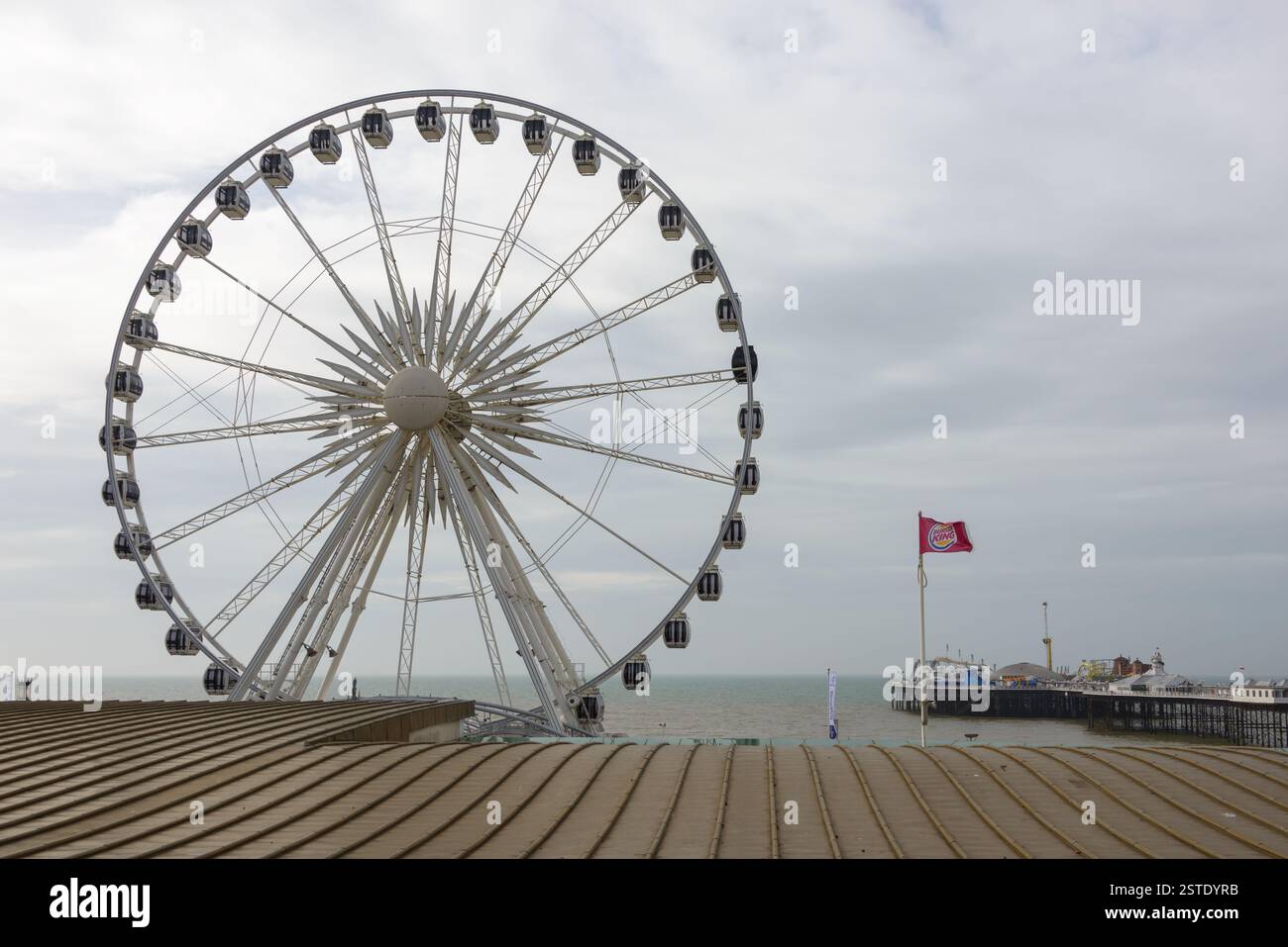 Das Brighton-Rad Stockfoto