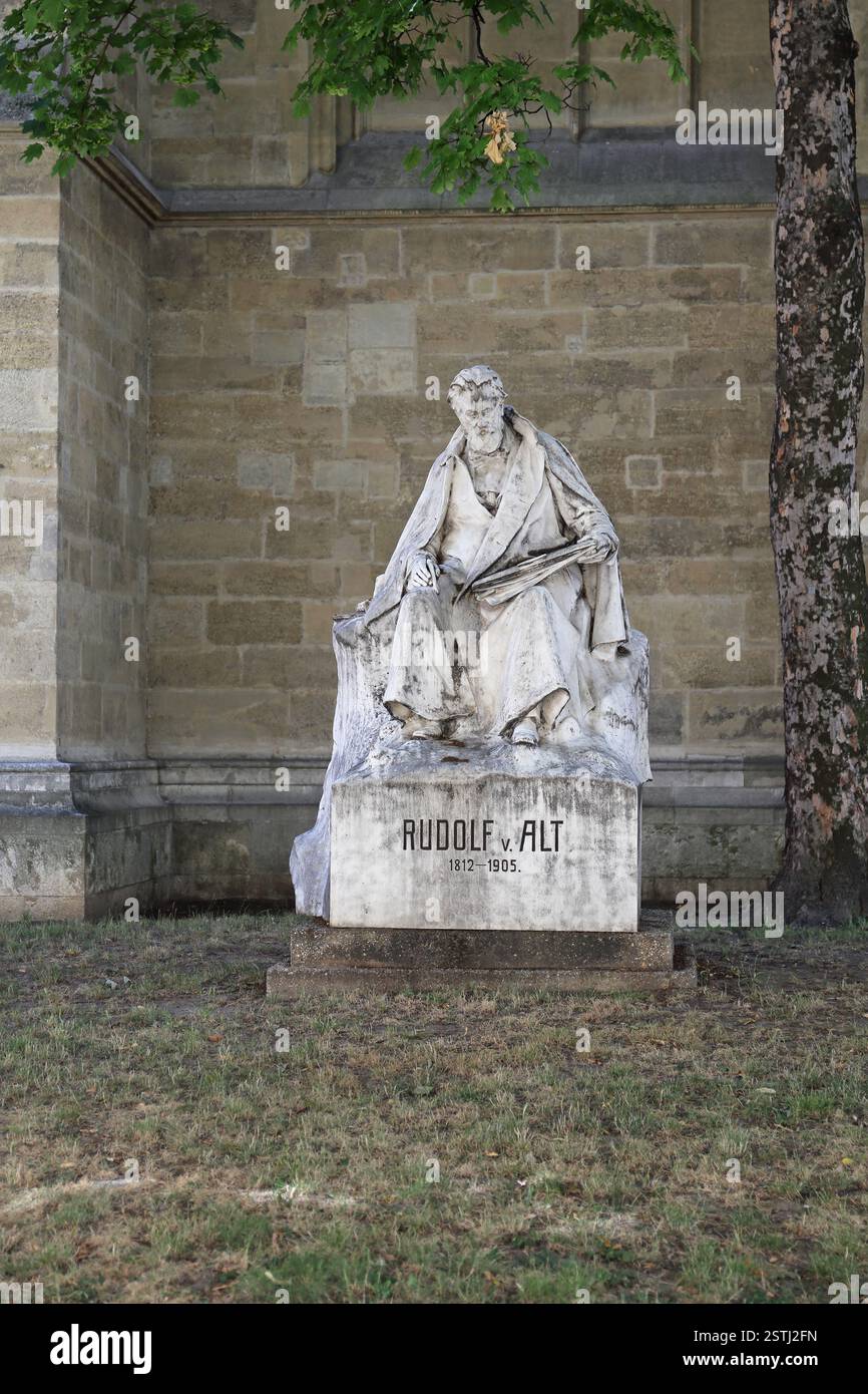 Rudolf Alt Wien Stockfoto