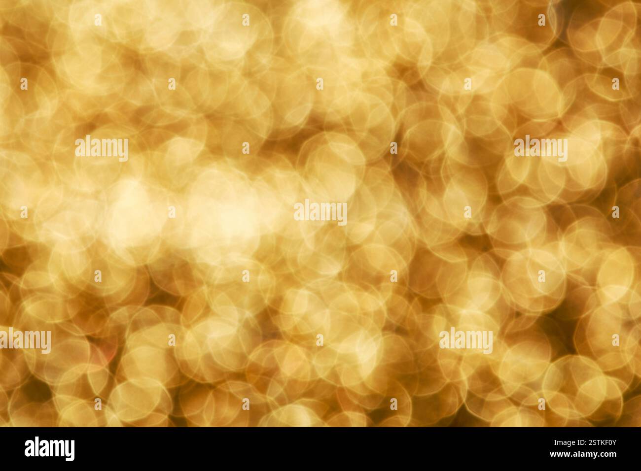 Abstrakt gold Bokeh Hintergrund Stockfoto