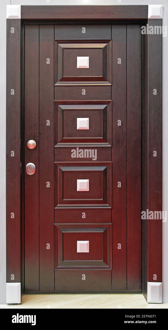 Moderne Tür Stockfoto