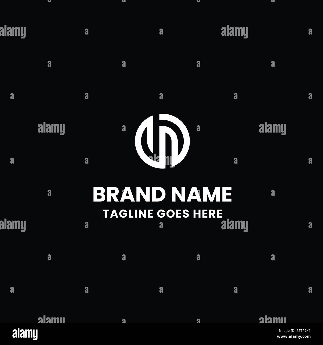 Abstraktes Premium-Logo Stock Vektor
