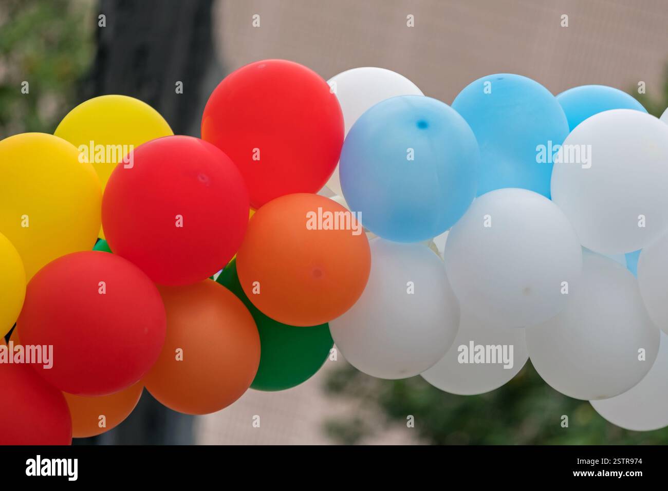 Party-Ballons Stockfoto