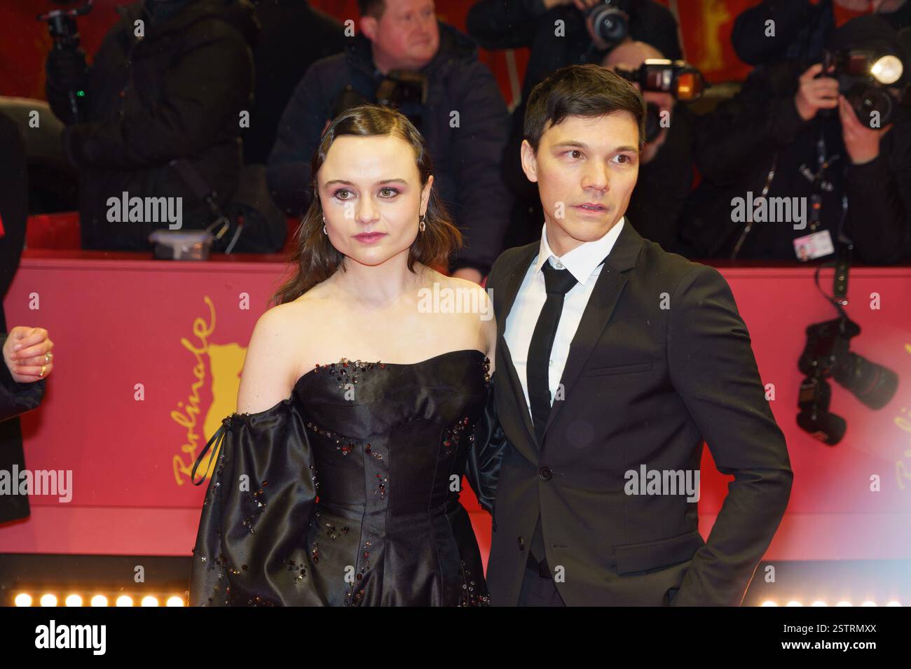 Roter Teppich vor der Eröffnung der Gala, Berlinale 2025 Stockfoto