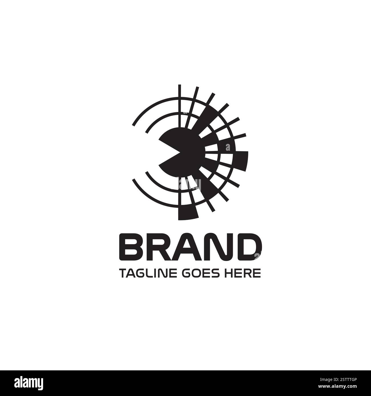 Kreatives und professionelles Business-Logo-Design Stock Vektor