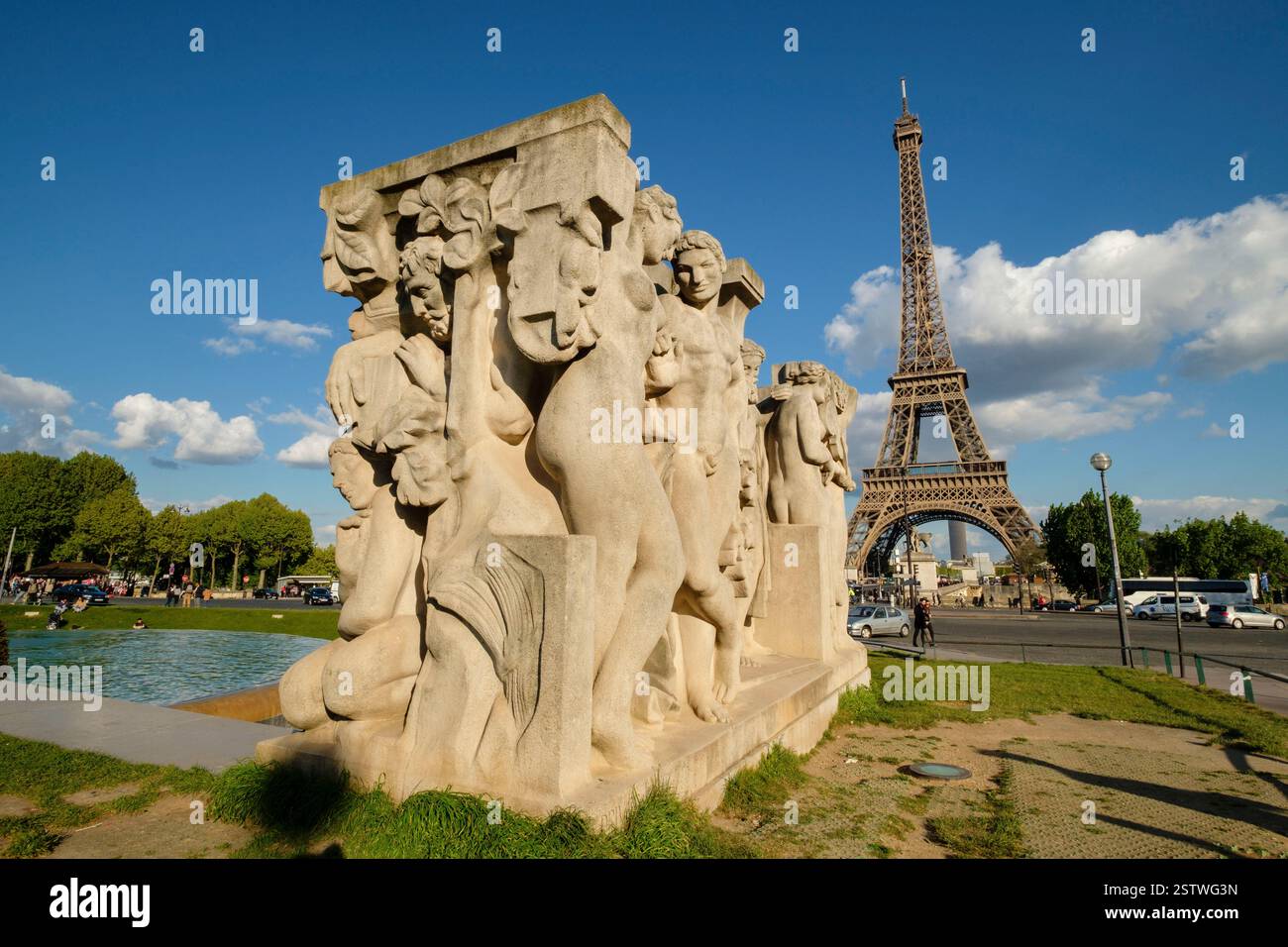 Eiffelturm Stockfoto