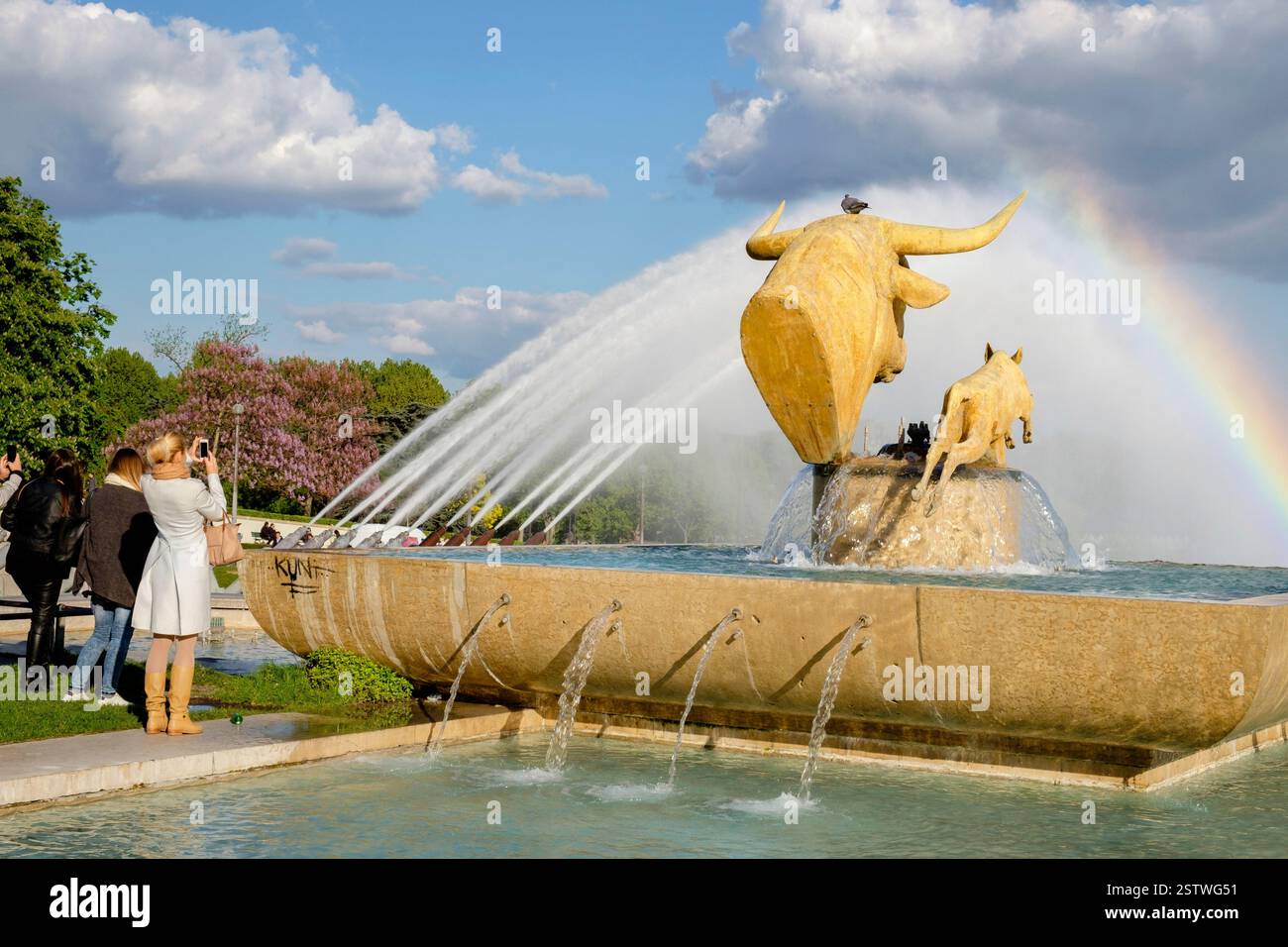 Eiffelturm Stockfoto