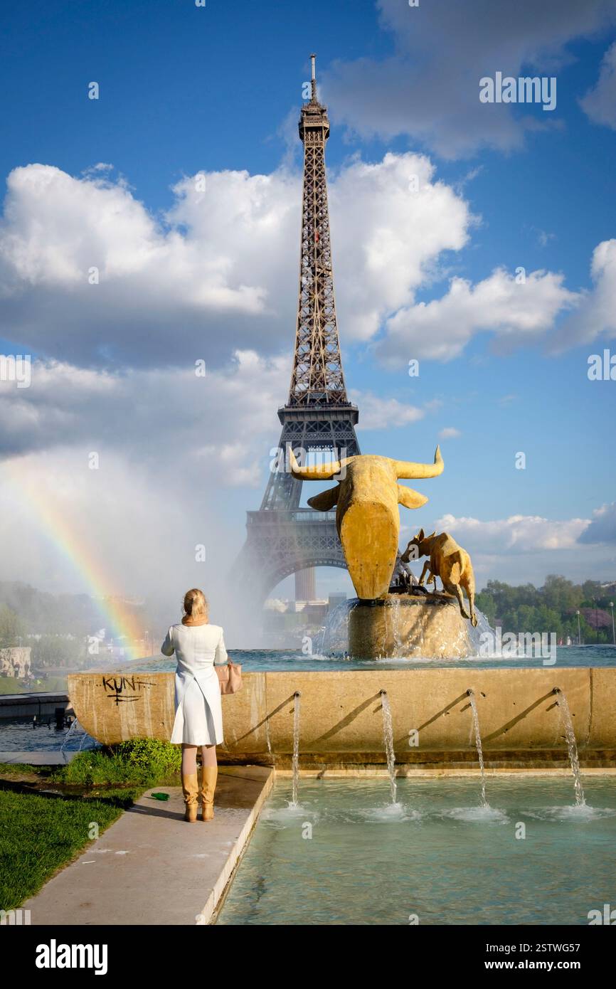 Eiffelturm Stockfoto