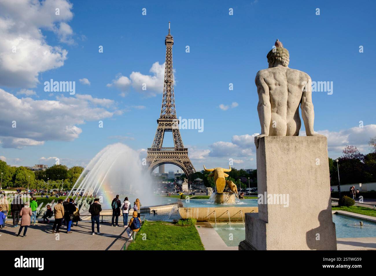 Eiffelturm Stockfoto