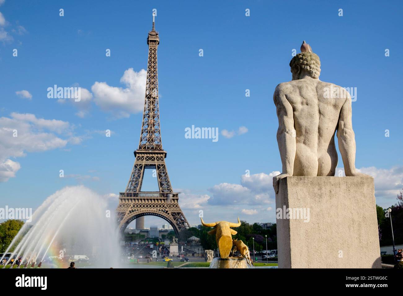 Eiffelturm Stockfoto