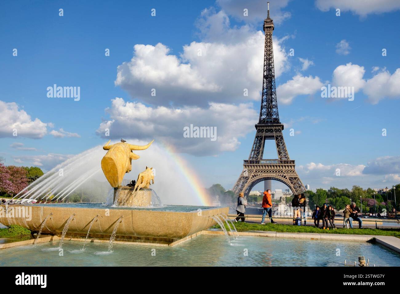 Eiffelturm Stockfoto