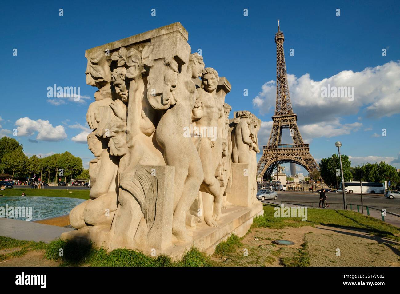 Eiffelturm Stockfoto