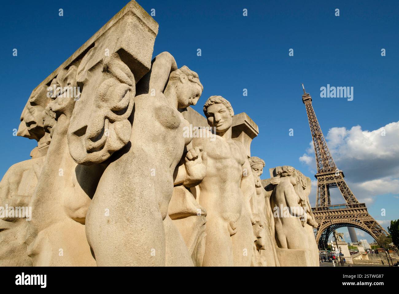 Eiffelturm Stockfoto