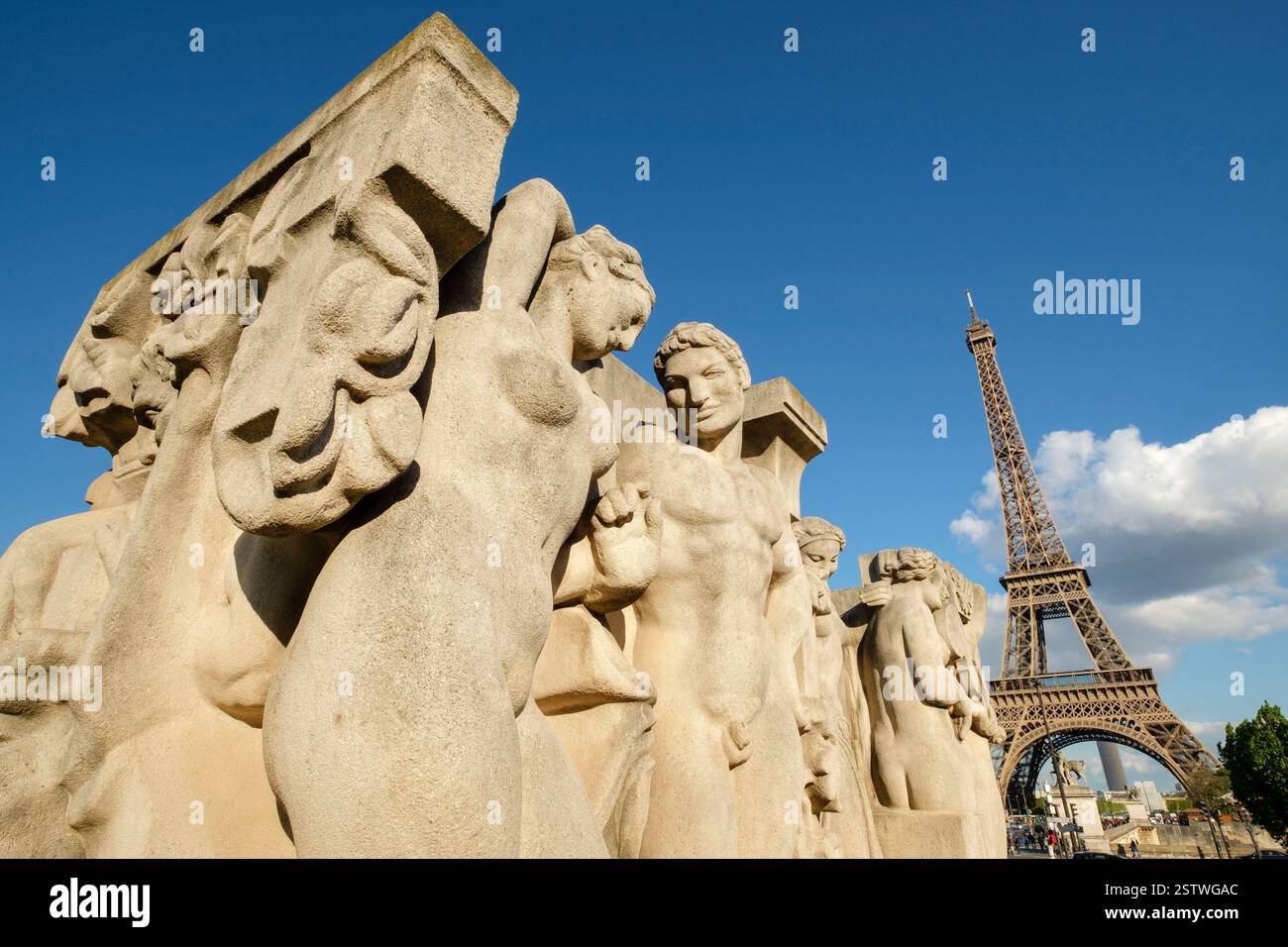 Eiffelturm Stockfoto