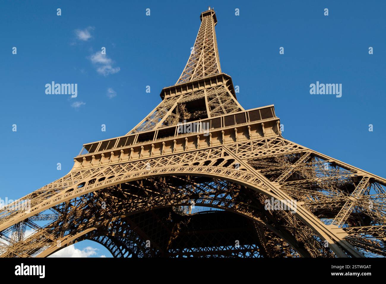 Torre Eiffel Stockfoto